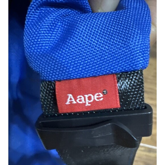 A BATHING APE AAPE Waist Pouch Fanny Bag Size 16x7 - Picture 7 of 7